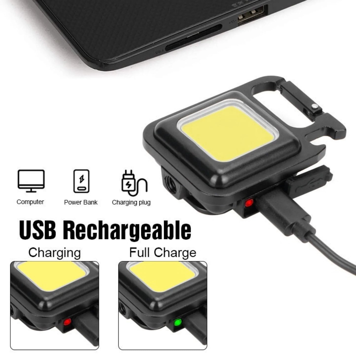 800 LUMENS - Magnetic Mini LED Work Light