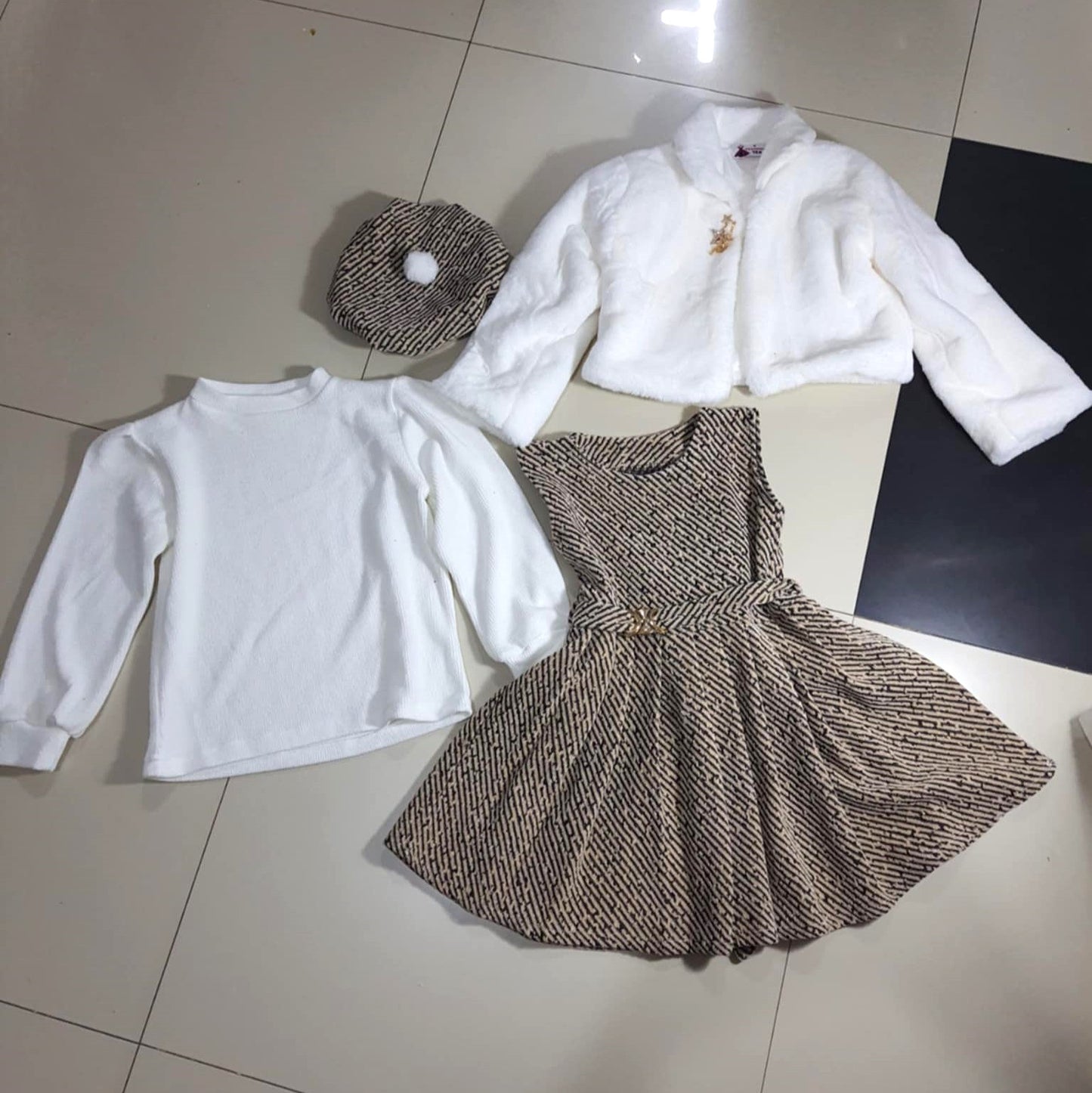 Ensemble Étoile de Neige 4 pièces